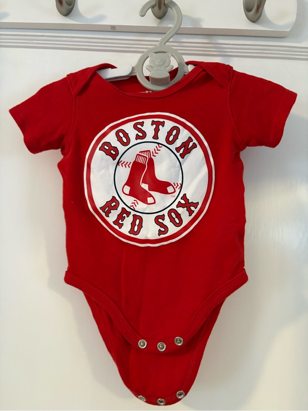 EUC: Genuine Merchandise Boston Red Sox Red Infant One-Piece Bodysuit